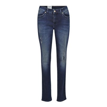 MAC • donkerblauwe jeans MELANIE Pipe • 36, MAC, Verzenden, Nieuw, Blauw