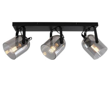 Design plafondspot grijs, Clyde, Huis en Inrichting, Ophalen of Verzenden, Nieuw, Glas