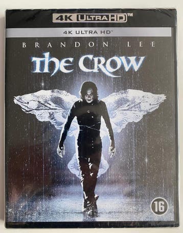 THE CROW (IN SEAL) (4K ULTRA HD + BLURAY), Cd's en Dvd's, Blu-ray, Verzenden, Gebruikt