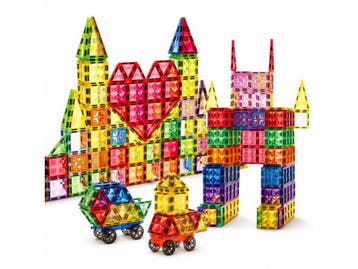 Five Stars® Magnetic Tiles - 400-delige set - Magnetische, Verzenden, Nieuw