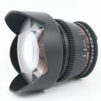 Samyang 14mm T/3.1 ED AS IF UMC Nikon VDSLR | Tweedehands, Verzenden, Gebruikt