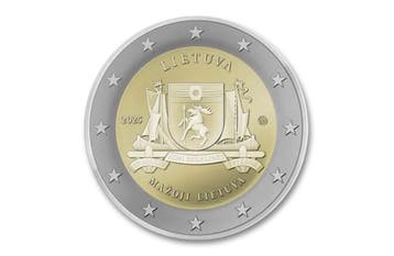 2 euro Mazoji Lietuva 2025 - Litouwen, Postzegels en Munten, Verzenden