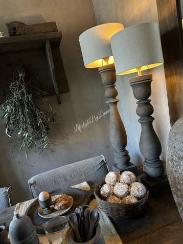 Aura Peeperkorn baluster lampvoet Fleur 76cm, Ophalen of Verzenden, Nieuw