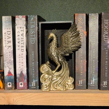 Phoenix -- Magical inspired book nook Potterhead fan, Verzamelen, Beelden en Beeldjes, Verzenden, Nieuw