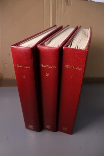 Nederland 1852/1994 - Collectie in 3 Importa Luxe Juweel, Gestempeld