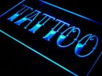 TATTOO neon bord lamp LED cafe verlichting reclame lichtbak, Verzamelen, Merken en Reclamevoorwerpen, Verzenden, Nieuw