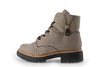 Rieker Veterboots in maat 39 Beige, Kleding | Dames, Schoenen, Verzenden, Beige, Overige typen, Zo goed als nieuw