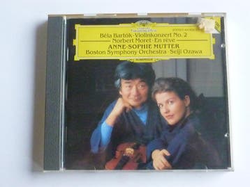 Bartok - Violinkonzert 2 / Anne Sophie Mutter , Ozawa, Ophalen of Verzenden, Zo goed als nieuw