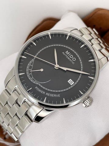 Mido - Baroncelli Power Reserve Automatic - M8605.4.13.1 -, Nieuw