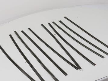 Schaal N-spoor 1:160 Atlas flexibele rails +/- 7.5 meter..., Hobby en Vrije tijd, Modeltreinen | N-Spoor, Ophalen of Verzenden
