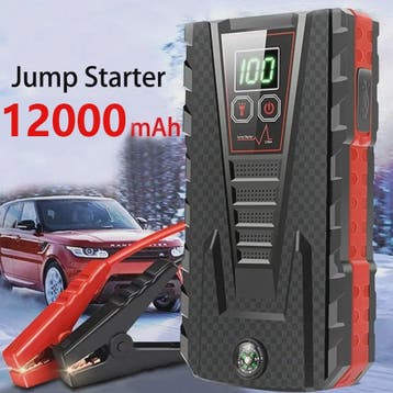 DWiusty 12000mAh Powerbank & Auto Start Booster: Start Benzi, Verzenden, Nieuw