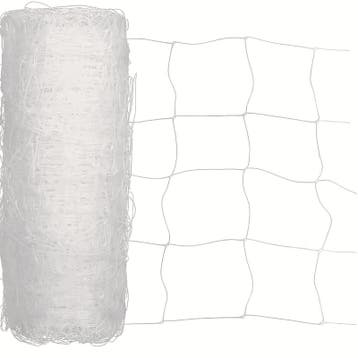 Wit net / Steungaas 136 cm x 100 mtr 12x15 cm (in zak), Ophalen of Verzenden, Nieuw