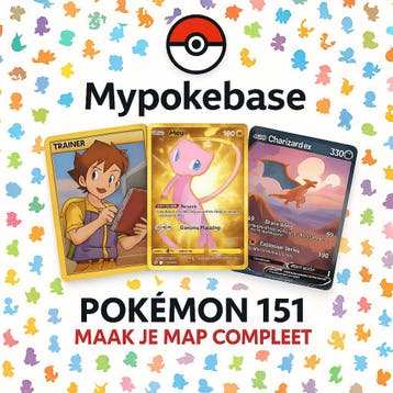 Losse kaarten 151. Maak je map compleet, Verzenden, Nieuw, Losse kaart, Foil