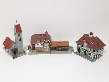 Faller H0 - 101, 930, 238 - Treinset (3) - Gebouwen - Set, Nieuw