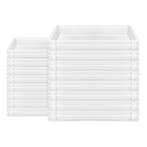 GGM Gastro | (16 stuks) Deegkratten-set - 16 bakken - |, Verzenden, Nieuw in verpakking, Bakkerij en Slagerij