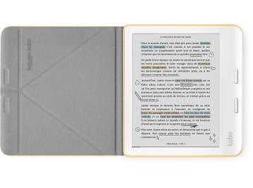 Kobo -  Sleepcover Voor Libra Colour  Beschermhoes - Geel, Verzenden, Nieuw, Kobo