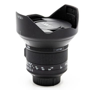 Irix 15mm f/2.4 MF voor Nikon (occ_6445), Ophalen of Verzenden, Gebruikt