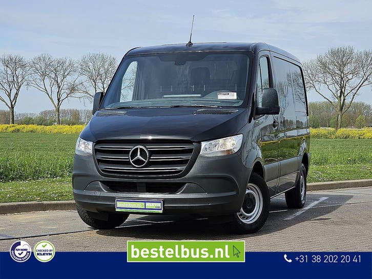 Zakelijke Lease |  Mercedes-Benz Sprinter 316, Auto's, Bestelauto's, Lease, Handgeschakeld, Financial lease, Zwart, Mercedes-Benz