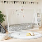 vidaXL Kinderbedframe 80x200 cm massief grenenhout wit, Kinderen en Baby's, Kinderkamer | Bedden, Verzenden, Nieuw