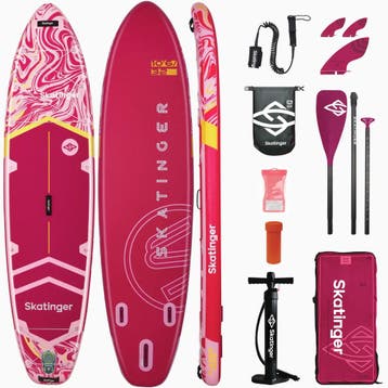 Skatinger Prana 320 Pink 320x81x15 (Allround) SUP Board, Ophalen of Verzenden, Nieuw