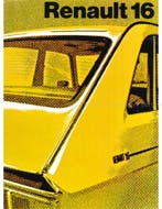 1972 RENAULT 16 BROCHURE FRANS, Nieuw, Renault, Author