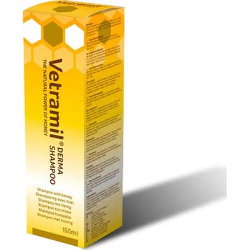 Vetramil Derma Shampoo voor de hond 150 ml (Hondenvoer), Dieren en Toebehoren, Verzenden, Hond