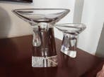 Val Saint Lambert - Kandelaber tricorne-hoed (2) - Kristal -