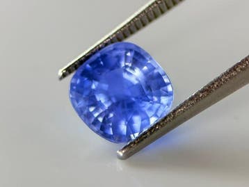 Blauw Saffier - 2.51 ct - Gem research Swiss Lab (GRS) -, Nieuw