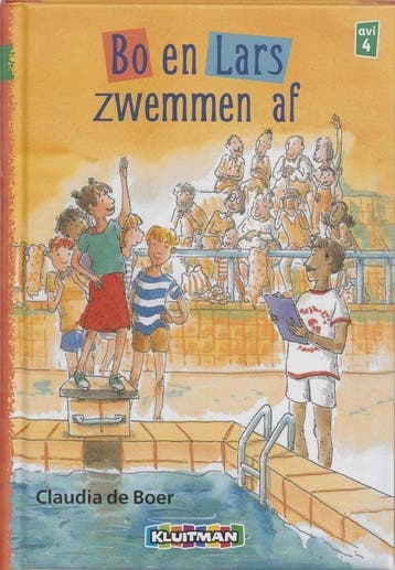 Bo En Lars Zwemmen Af (Avi 4) - de Boer, Verzenden, Gelezen