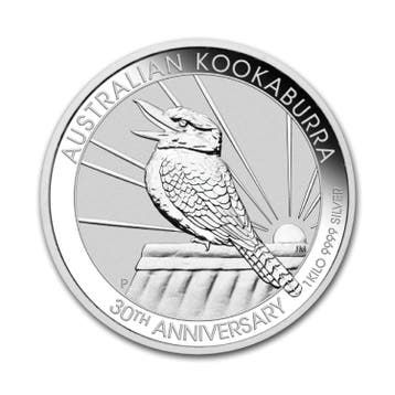 1 kilo zilveren Kookaburra munt 2020, Verzenden
