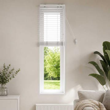 vidaXL Venetiaanse jaloezie Wit 50 x 160 cm 35 mm, Verzenden, Nieuw, Wit