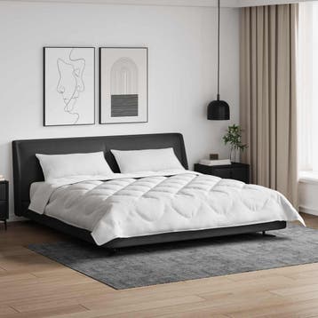 vidaXL All-season dekbed met kussen 3 st Wit Microvezel, Verzenden, Nieuw, Wit