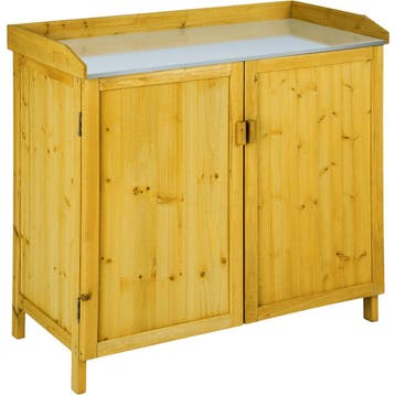 Planten tafel Vita met onderkast - bruin, Tuin en Terras, Verzenden, Nieuw