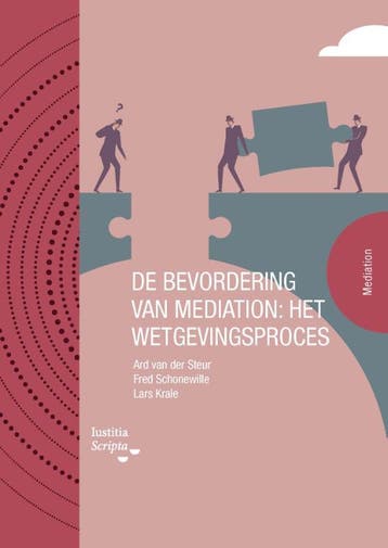 De Bevordering Van Mediation: Het Wetgevingsproces | Nieuw, Ophalen of Verzenden, Nieuw, Lars Krale; Fred Schonewille; Ard Steur