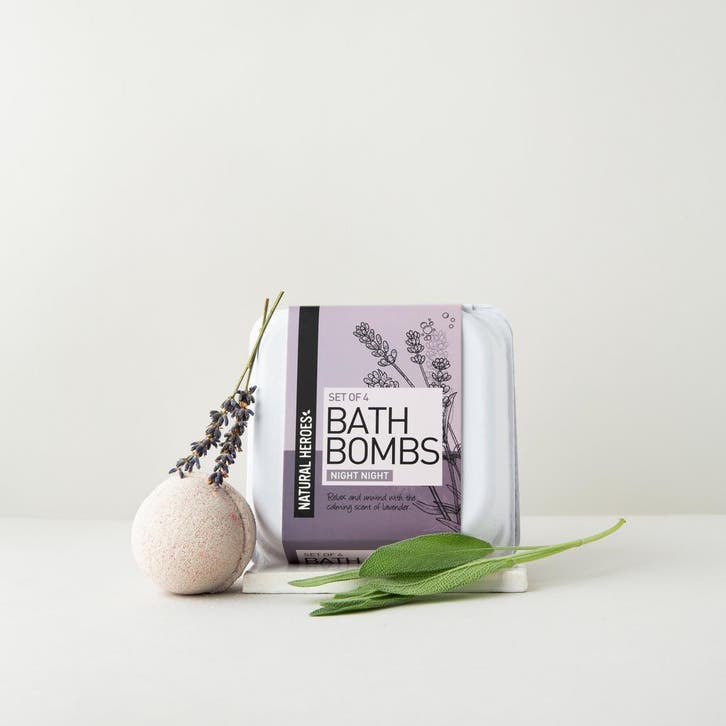 Bath Bomb Night Night, Sieraden, Tassen en Uiterlijk, Uiterlijk | Lichaamsverzorging, Bodylotion, Crème of Olie, Nieuw, Verzenden