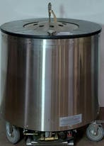 Occasion propaan grill rond, Ophalen, Gebruikt