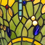 Tiffany wandlamp – Libelle – B 31,5 × H 16,5 cm (Art. 7701), Huis en Inrichting, Lampen | Wandlampen, Verzenden, Nieuw