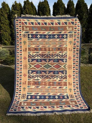 Handgemaakte Kilim - Kelim - 240 cm - 160 cm, Nieuw