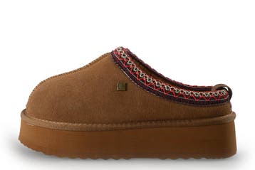 Nordikas Pantoffels in maat 38 Cognac, Overige kleuren, Verzenden, Zo goed als nieuw, Pantoffels of Sloffen