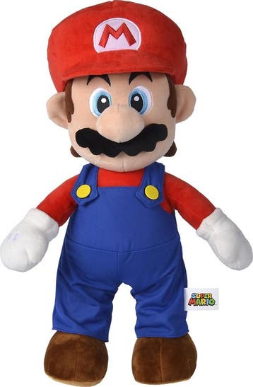 Super Mario Knuffel - Mario (50 cm) | ADC Blackfire - Hobby, Verzenden, Nieuw