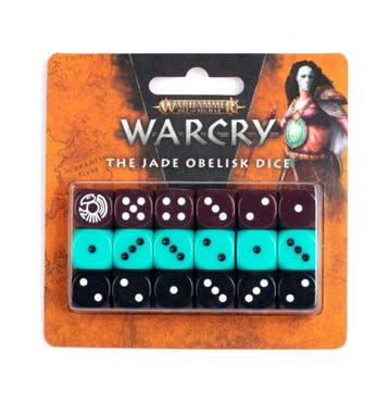 Warhammer Warcry the jade obelisk dice (warhammer nieuw), Hobby en Vrije tijd, Ophalen of Verzenden, Nieuw