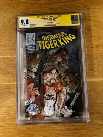 Infamous: Tiger King #1 – Third Eye Edition - Signed by, Nieuw