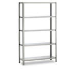 Rvs stelling 5 hoog 1300x400x2000 mm, Verzenden, Nieuw in verpakking
