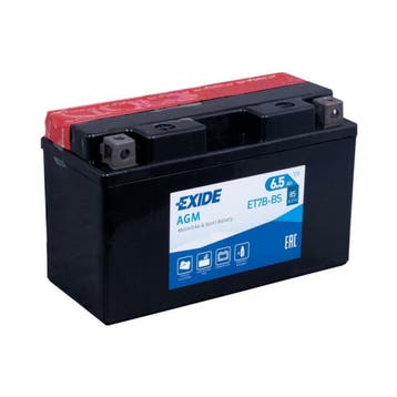 Exide Bike AGM 7Ah ET7B-BS, Fietsen en Brommers, Verzenden, Nieuw