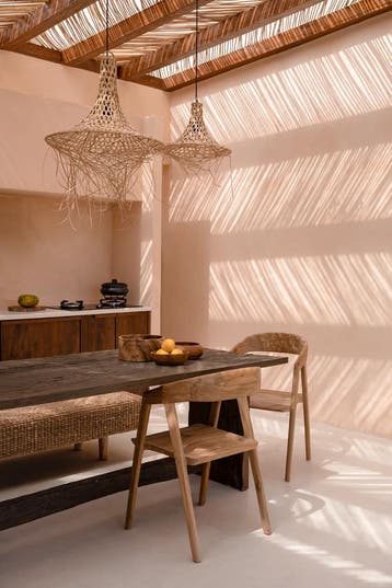 De Mykonos Hanglamp - Naturel - M, Verzenden, Nieuw