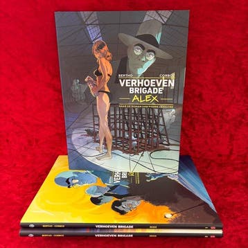 Verhoeven Brigade 1 t/m 3 - Bijna complete reeks HC - 3, Nieuw
