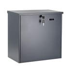 Pakket box grijs - 508 x 315 x 500mm | Pakketbrievenbus, Ophalen of Verzenden, Nieuw, Staal, Wandbrievenbus