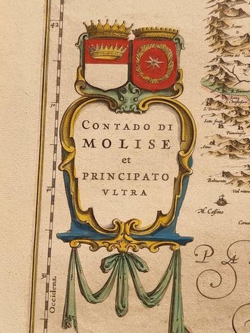 Italië - Molise; Willem Blaeu (1571–1638) - Joan Blaeu, Nieuw