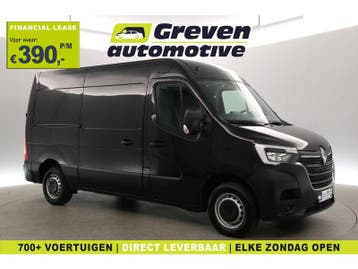 Renault Master T35 2.3 dCi L2H2 | Airco | Camera | Carplay, Euro 6, Renault, Zwart, Nieuw