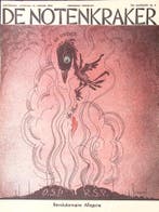 Linkse phoenix komt uit het as op spotprent (lijst optie), Verzenden